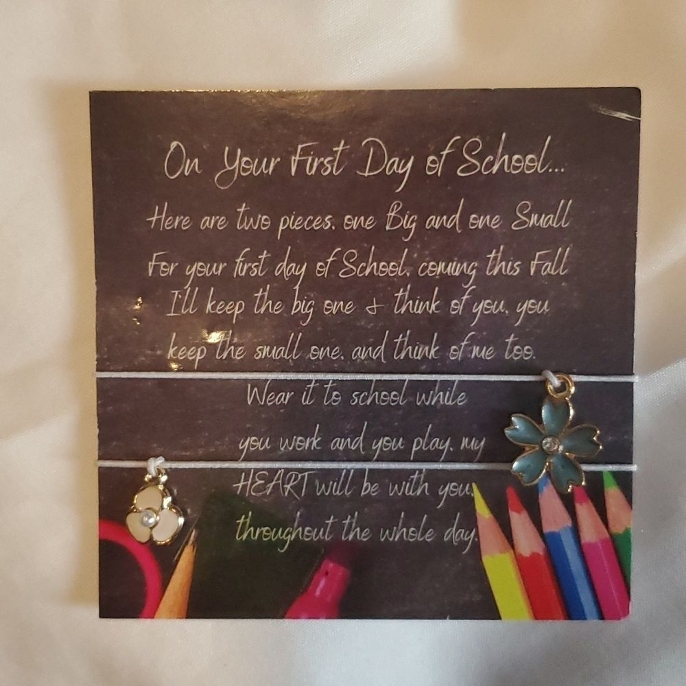 NEW BACK TO SCHOOL MOTHER/DAUGHTER BRACELETS